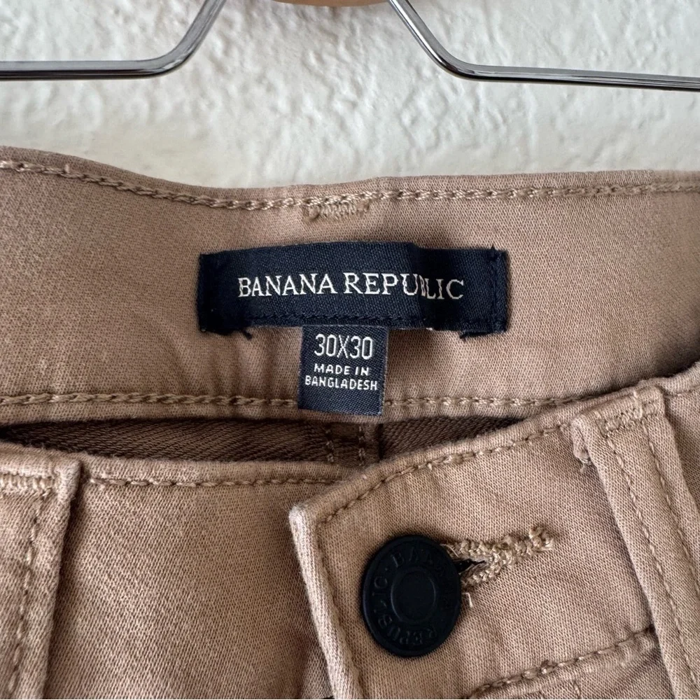 Banana Republic Pants Mens Brown Stretchy Medium Wash‎ Preppy